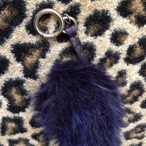 Fendi fur keychain Pom